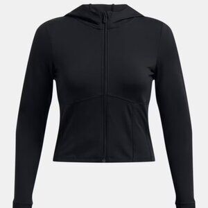 NWT Under Armour Meridian Hooded Jacket L Black